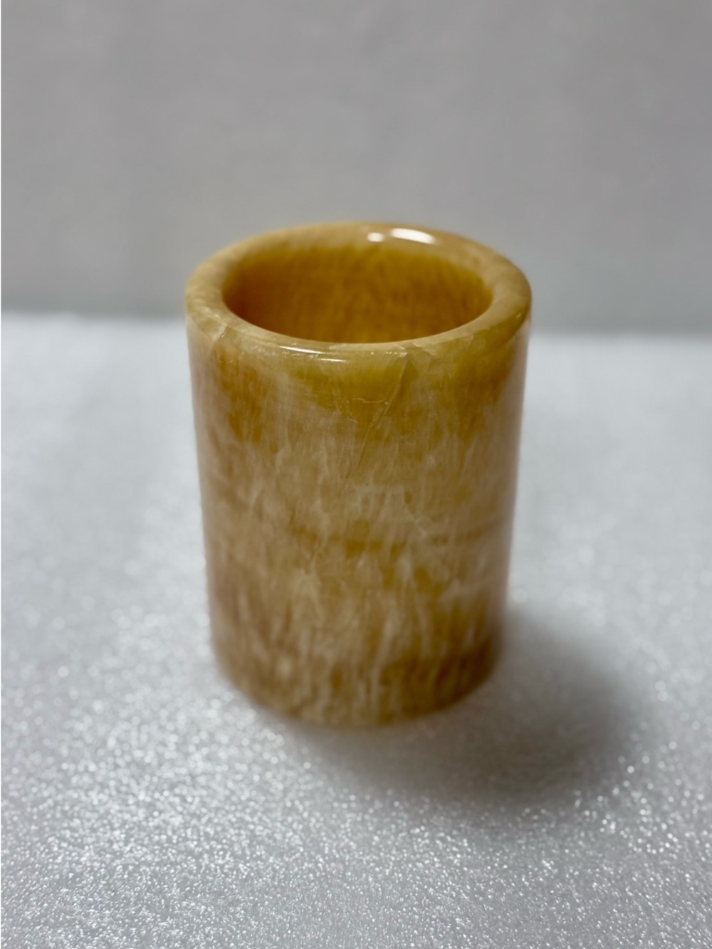 Stone candle Holder